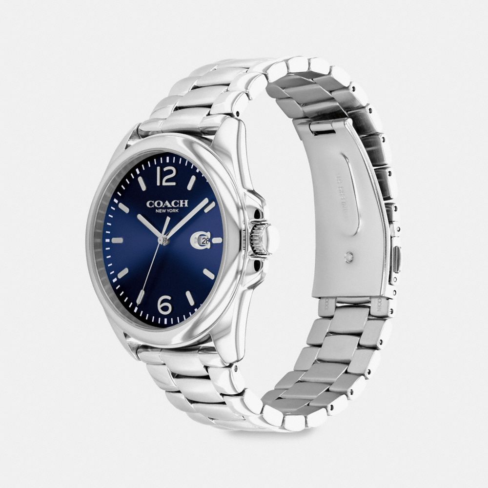 COACH®,Greyson Watch, 41 Mm,,Angle View
