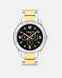 COACH®,CASEY WATCH, 42MM,Stainless Steel,Two Tone,Front View