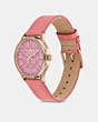 COACH®,RUBY WATCH, 32MM,Pink,Angle View