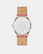 COACH®,RUBY WATCH, 32MM,Pink,Back View