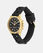 COACH®,LIBBY WATCH, 34MM,Black,Angle View