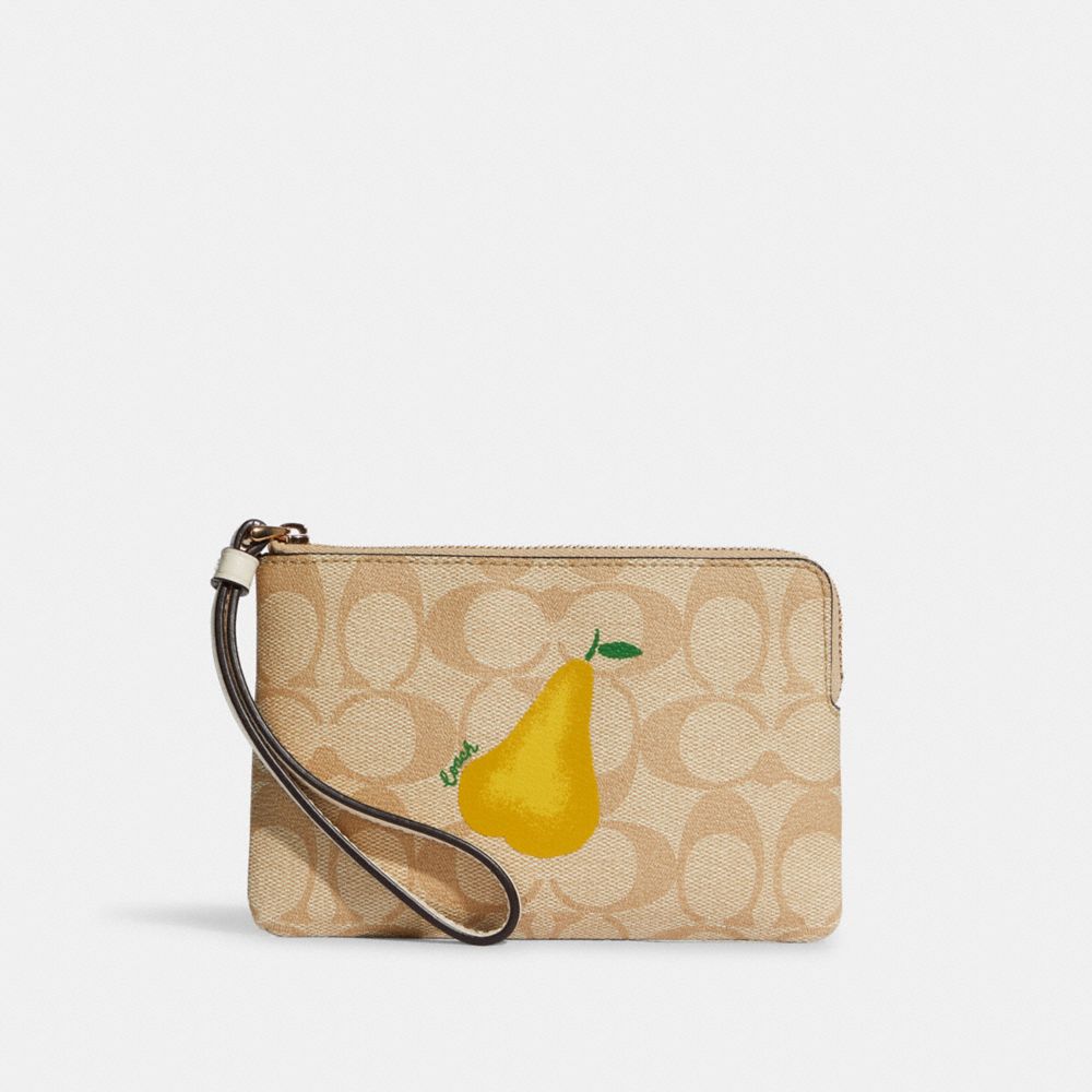 Coach lemon coin online purse