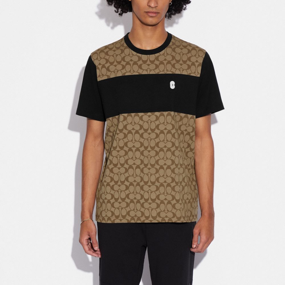 Shop Louis Vuitton Men's Brown T-Shirts