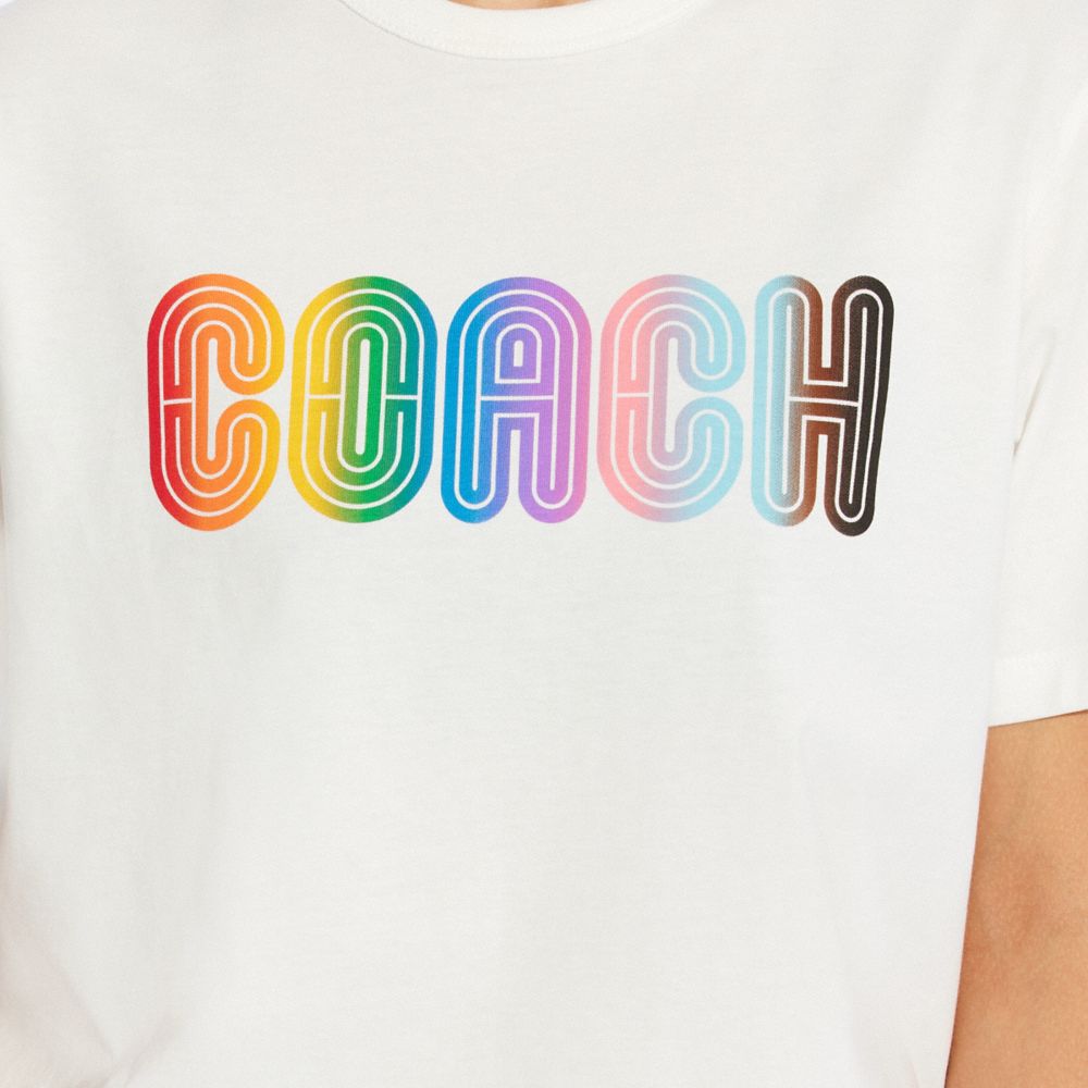 COACH® | Rainbow Signature T Shirt