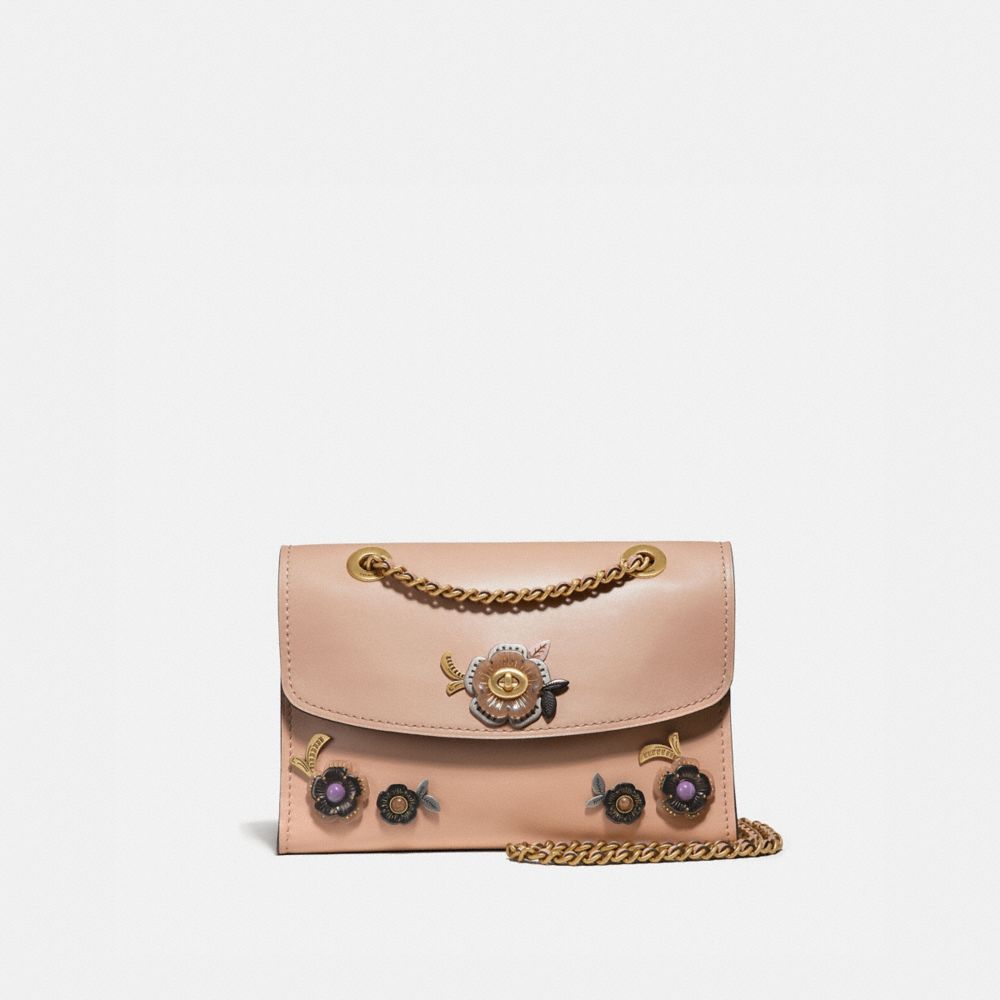 Coach parker cheap tea rose bag