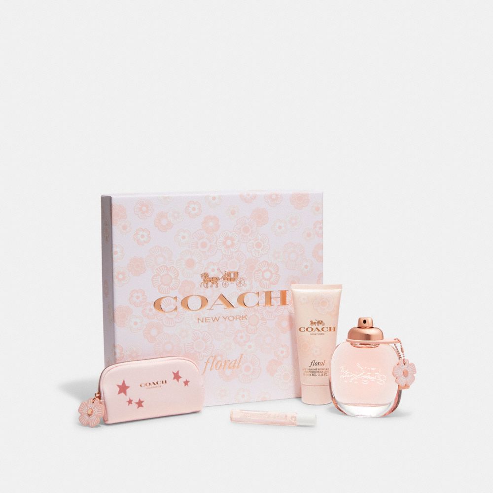 Coffret cadeau eau de parfum florale 4 pièces