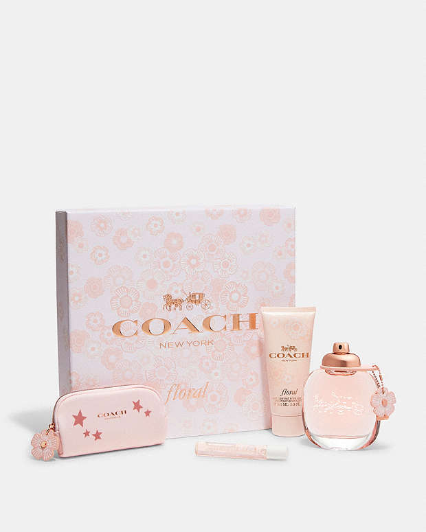 COACH®  Floral Eau De Parfum 4 Piece Gift Set