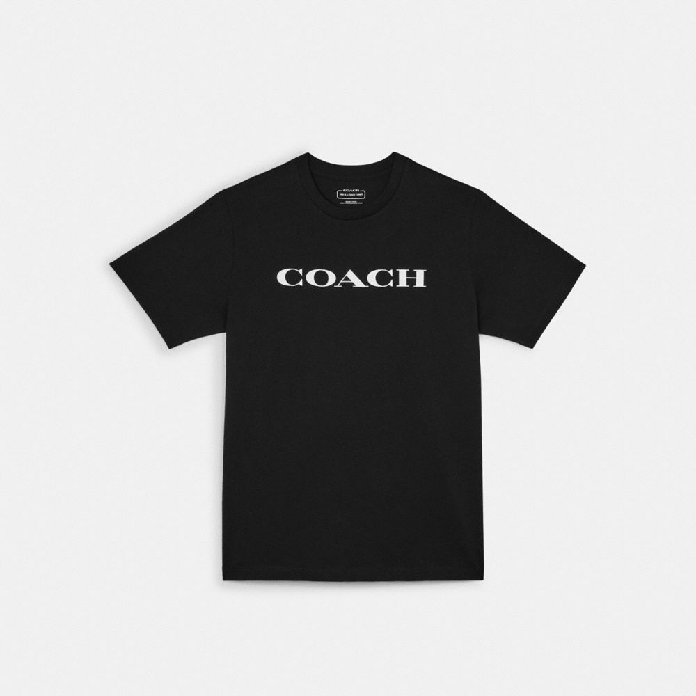 COACH®,エッセンシャル Tシャツ,トップス&パンツ,ﾌﾞﾗｯｸ