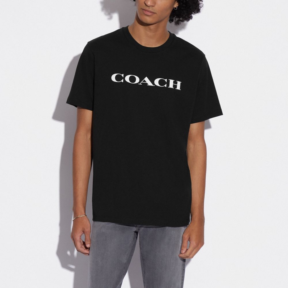 COACH®,エッセンシャル Tシャツ,トップス&パンツ,ﾌﾞﾗｯｸ