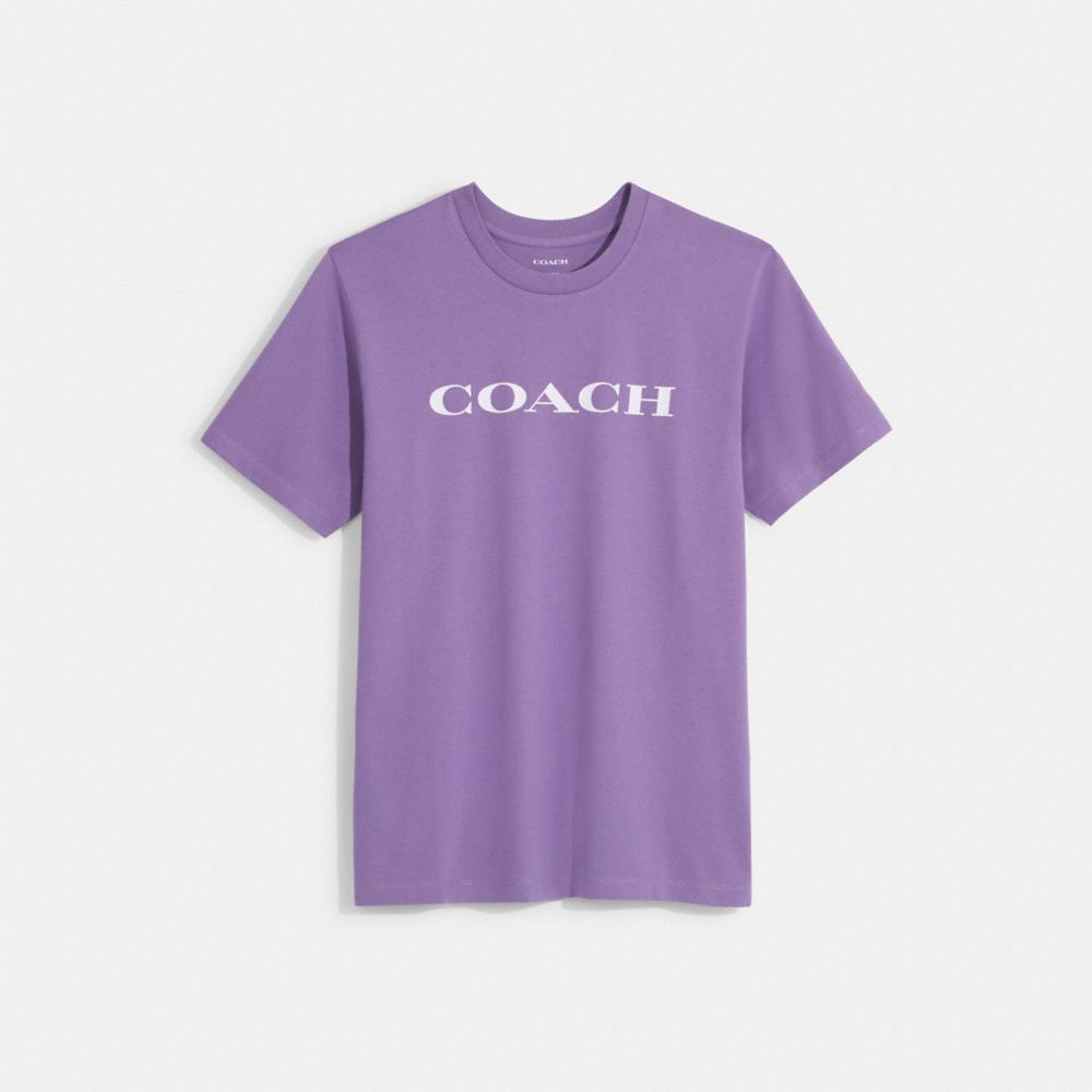 COACH®,エッセンシャル Tシャツ,トップス&パンツ,ﾊﾟｰﾌﾟﾙ