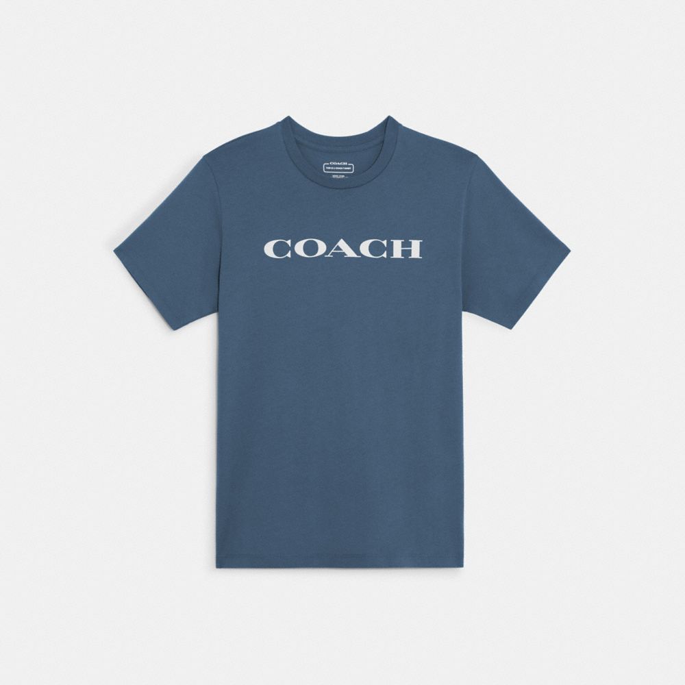 【新品】ＣＯＡＣＨコーチＴシャツ　ロゴ　オレンジ　コットン製ＳサイズＣＯＡＣＨ