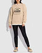 COACH®,MADE IN NEW YORK SWEATSHIRT,wool,Ivory,Scale View