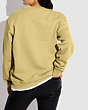 COACH®,MADE IN NEW YORK SWEATSHIRT,wool,Pastel Yellow,Scale View