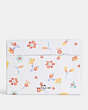 COACH®,BOXED NOTECARDS WITH MYSTICAL FLORAL PRINT,Chalk Pink,Front View
