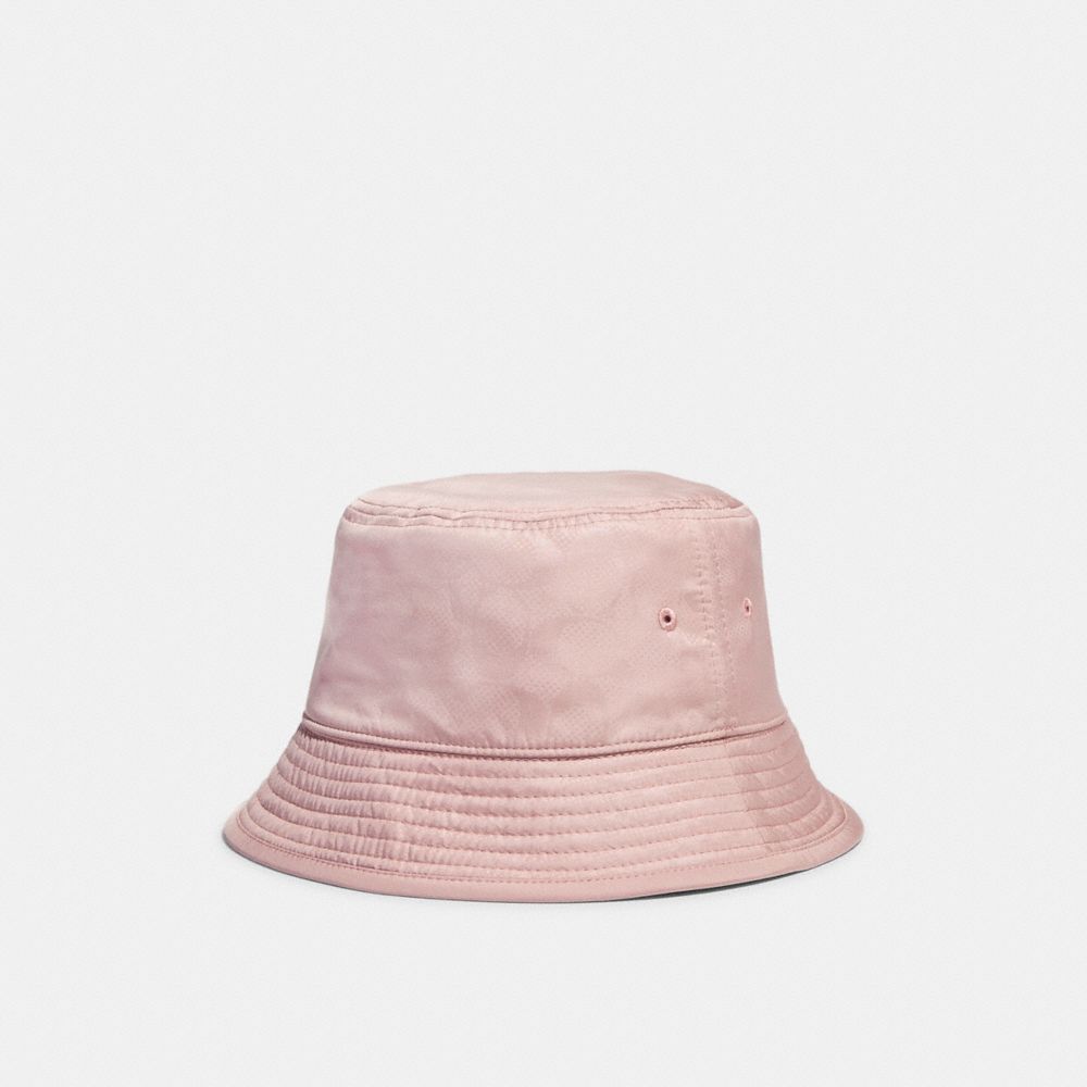 Reversible Signature Nylon Bucket Hat