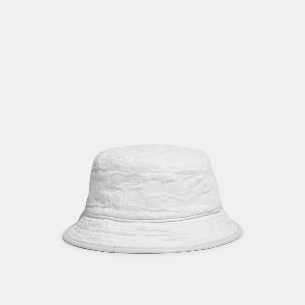 Relax Bucket Hat - Retro Hat - Cool Design Bucket Hat - White, S/M
