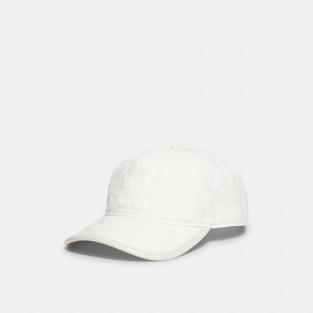 COACH Signature Jacquard Baseball Hat