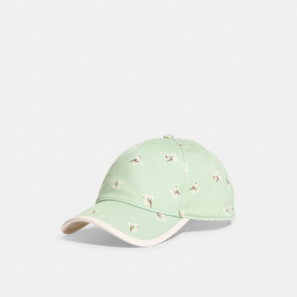 Floral Print Baseball Hat