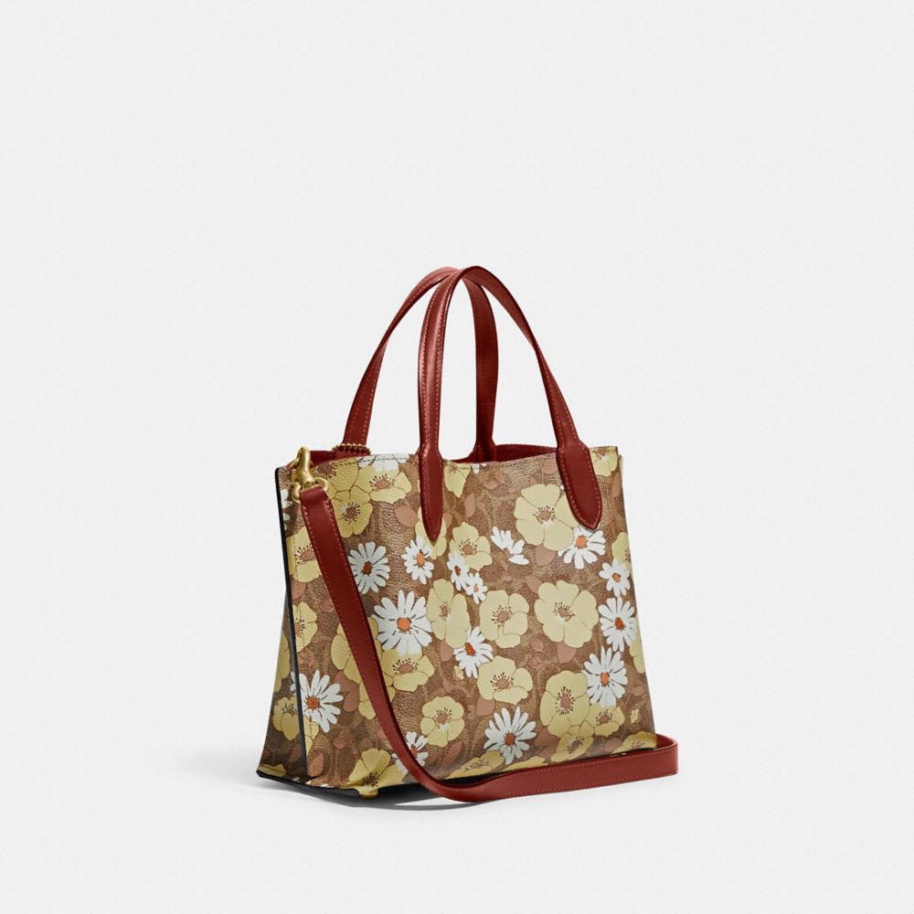 Coach Willow Tote 24 in Signature Canvas