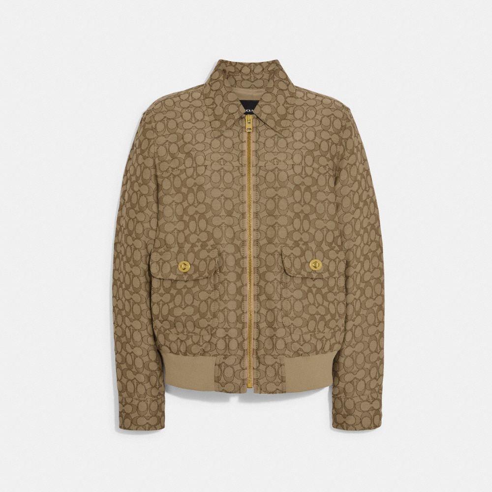 COACH OUTLET® | Signature Jacquard Bomber