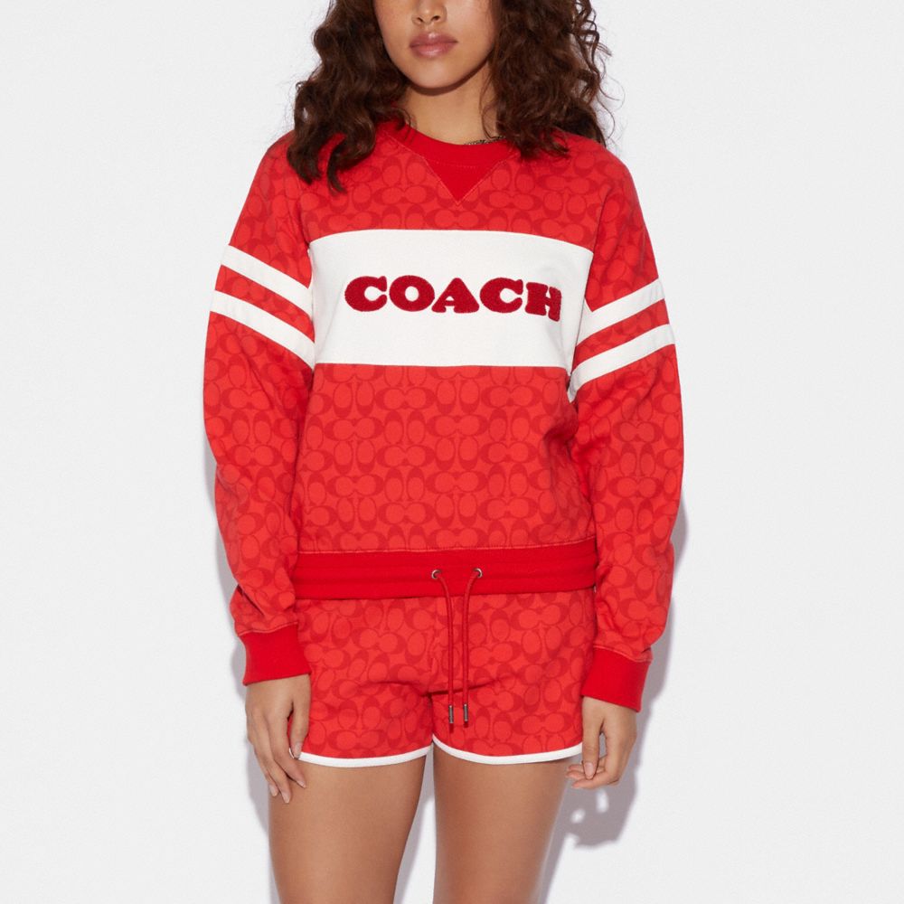 Signature Sporty Sweatshirt