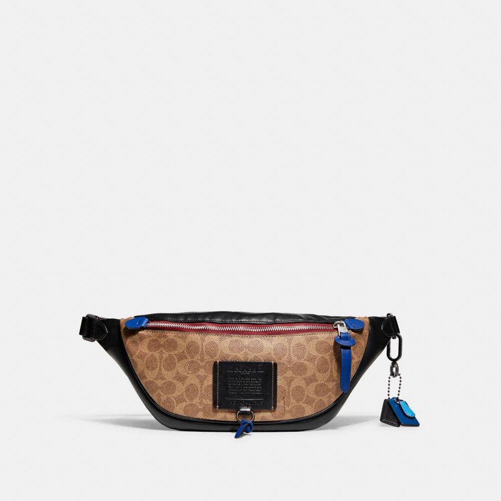 Upcrafted Rivington Belt Bag In Signature Canvas COACH