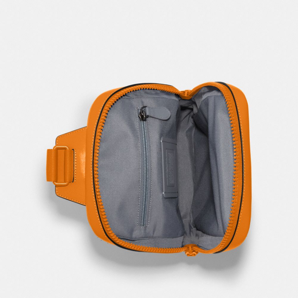 COACH®,Track Pack In Signature Canvas,,Inside View,Top View