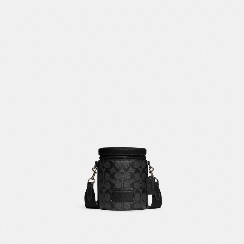 COACH®  Water Bottle Crossbody In Signature Canvas