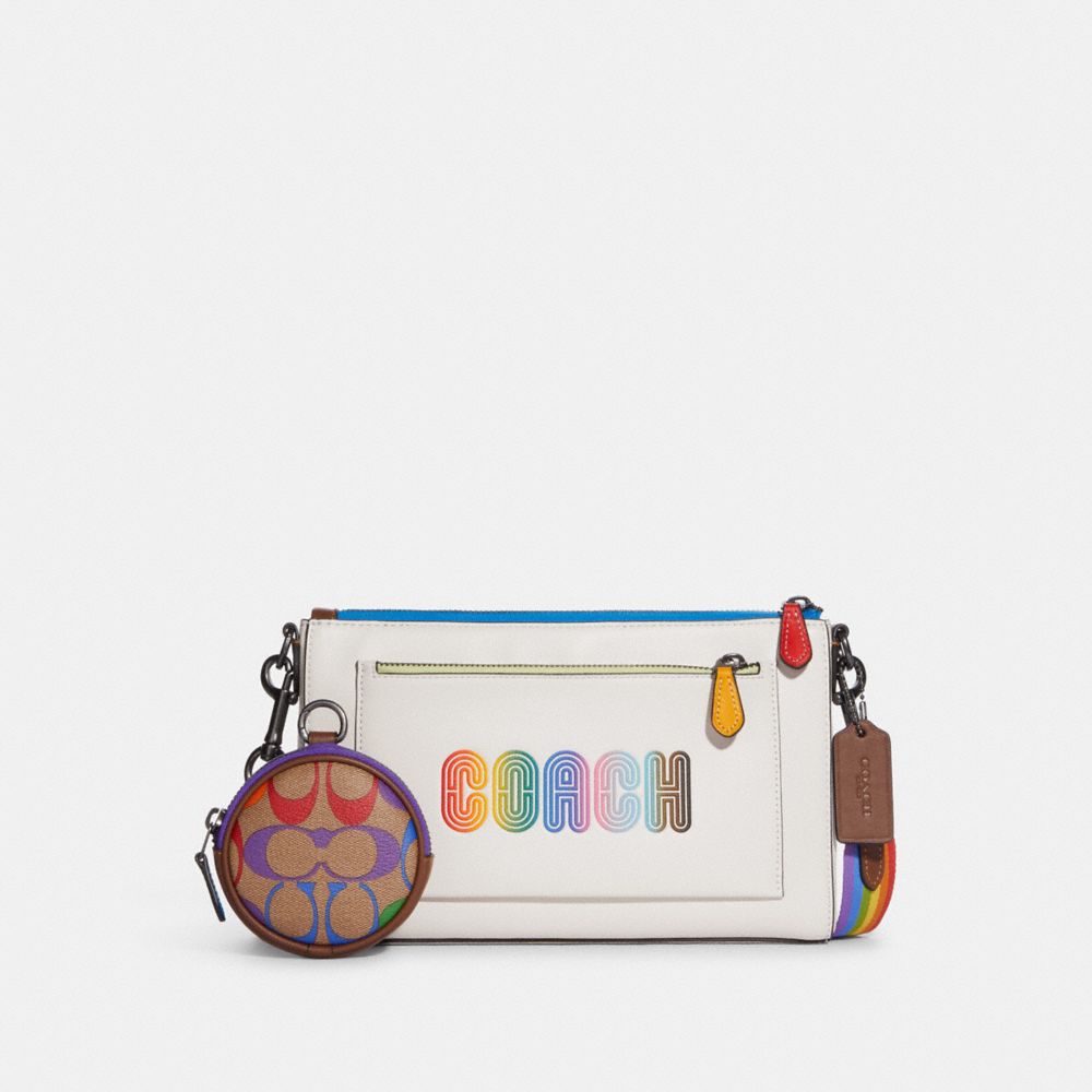 Rainbow crossbody best sale bag coach