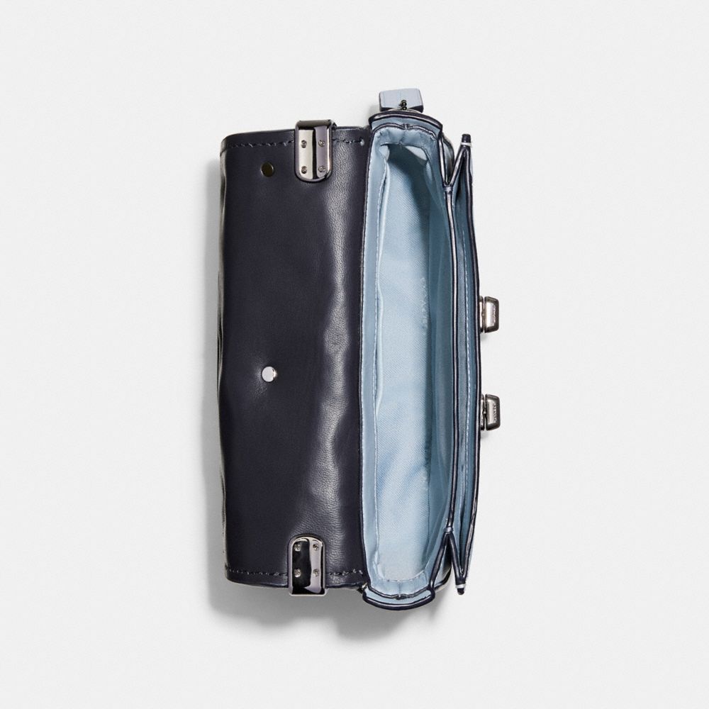 Upcrafted Coach Swagger Shoulder Bag 20 With Tea Rose Tooling