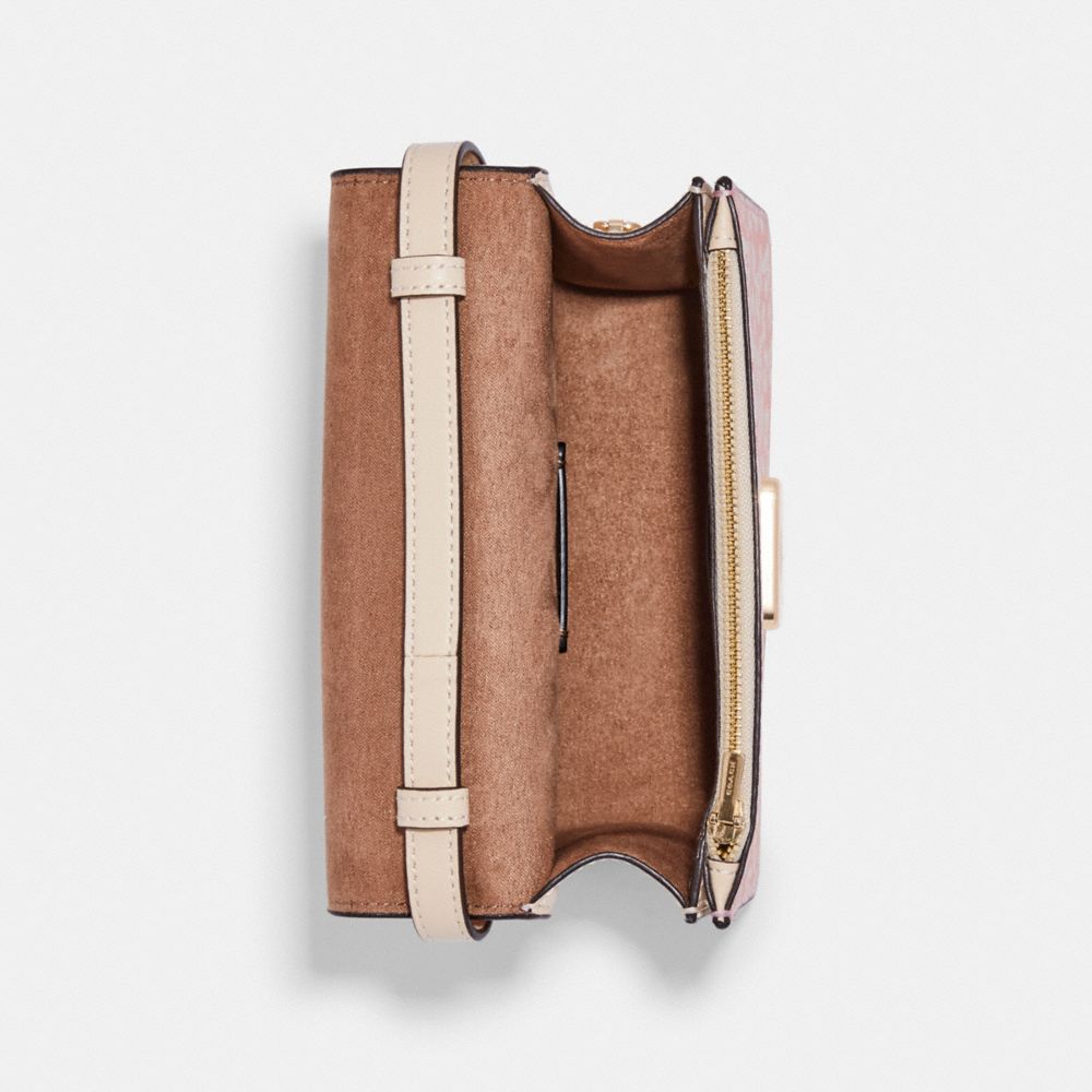 Mini porté-croisé Brynn avec imprimé floral graphique Ditsy