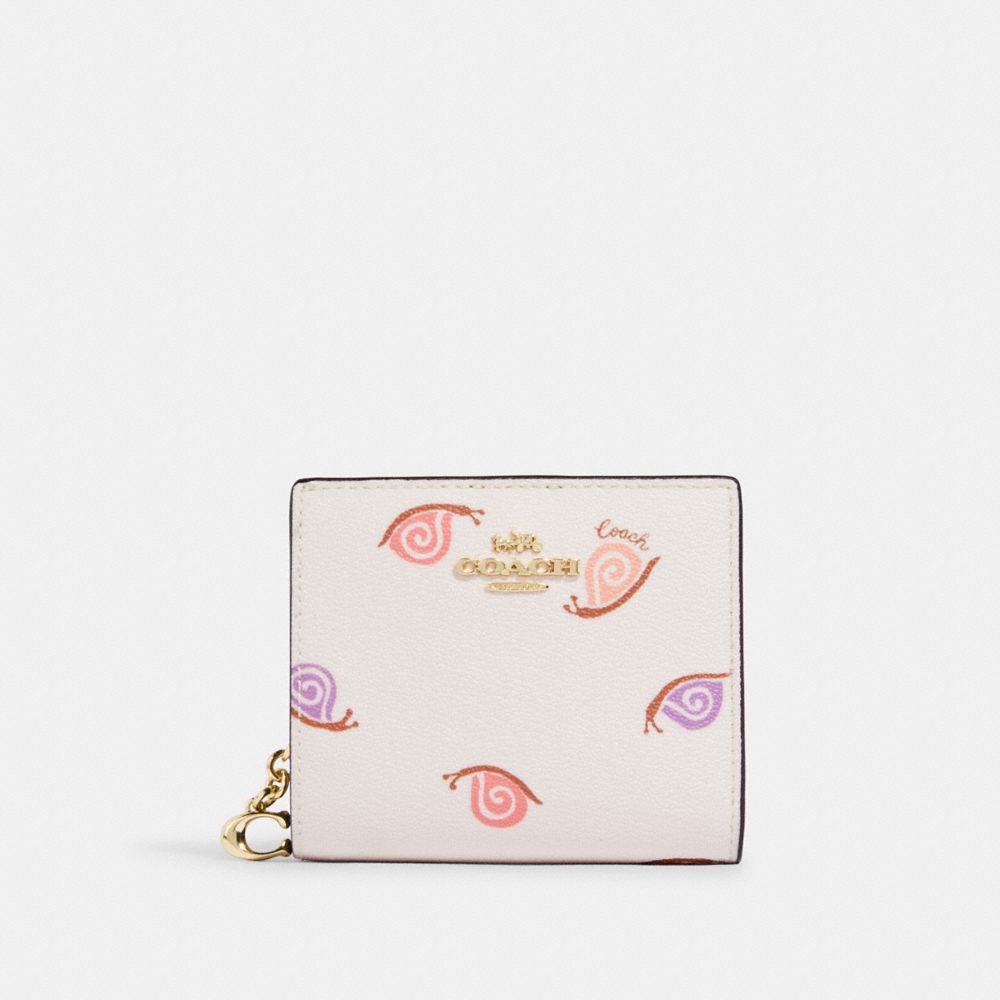 すぐ届く*COACH*コーチ*スナップ ウォレット・シェル プリント 公式】コーチアウトレット | スナップ ウォレット・シェル プリント