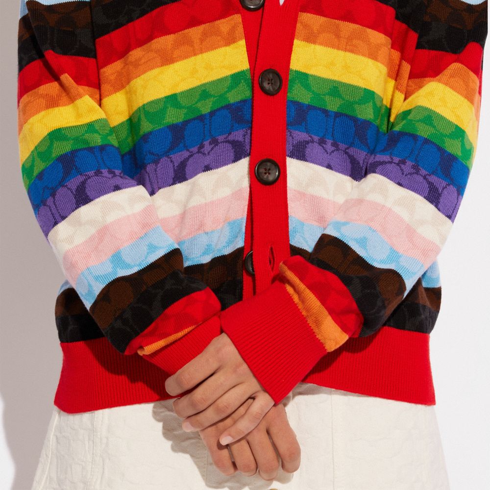 New look rainbow clearance cardigan