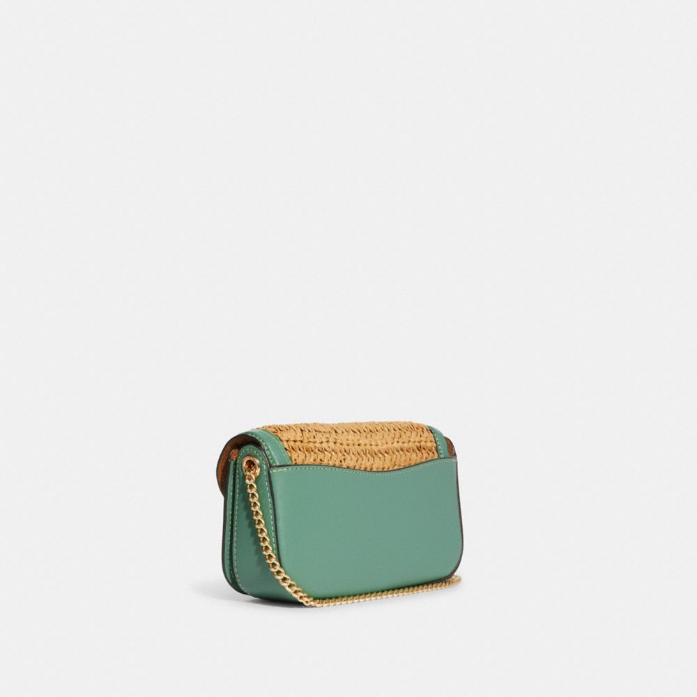 Natural Straw Mini Crossbody Bag, Bags & Wallets