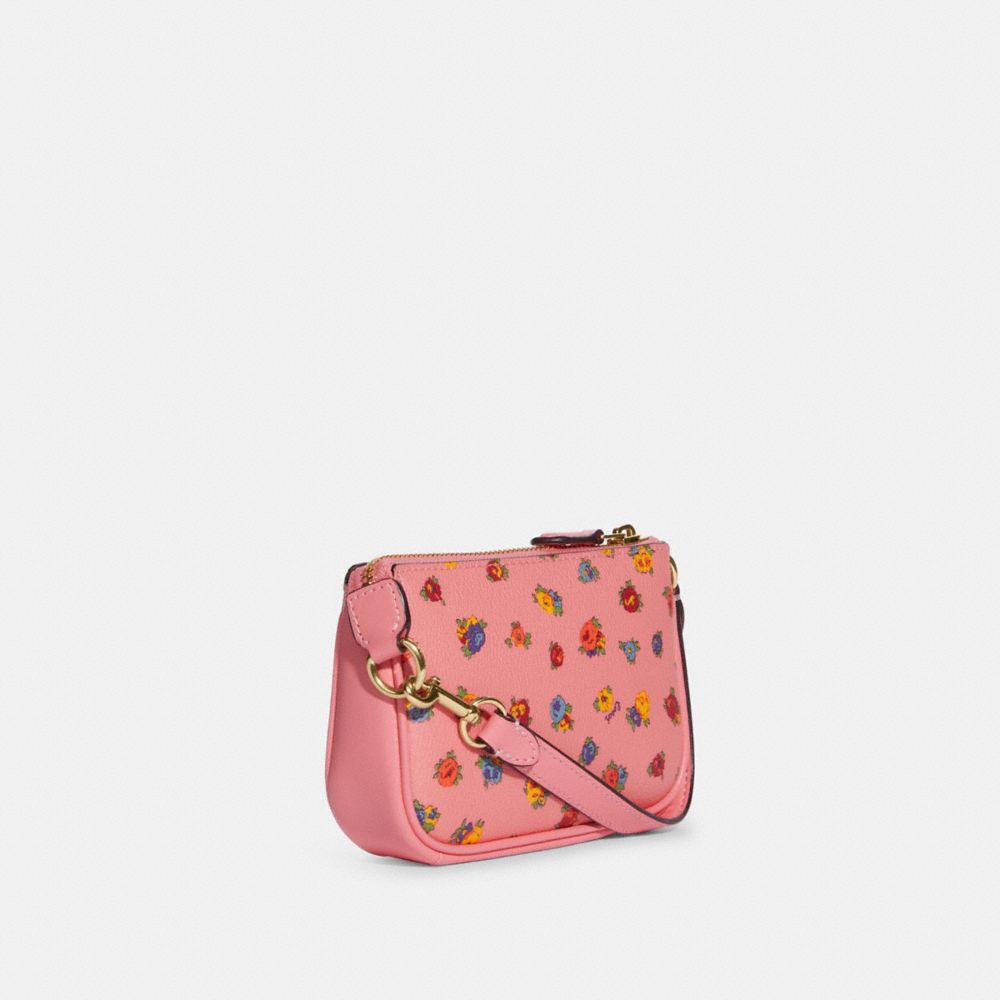 Authentic Coach Pebbled Leather Nolita 15 Mini Vintage Rose Print –  Ximena's Luxe Couture