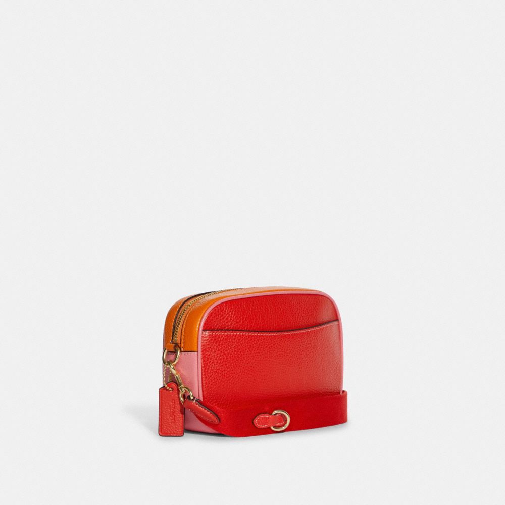  COACH Mini Camera Bag Colorblock : Electronics