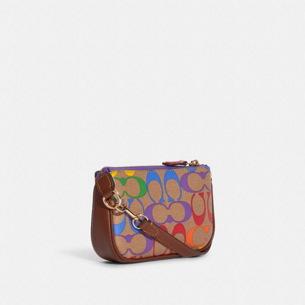 Coach Nolita 15 In Rainbow Signature Canvas