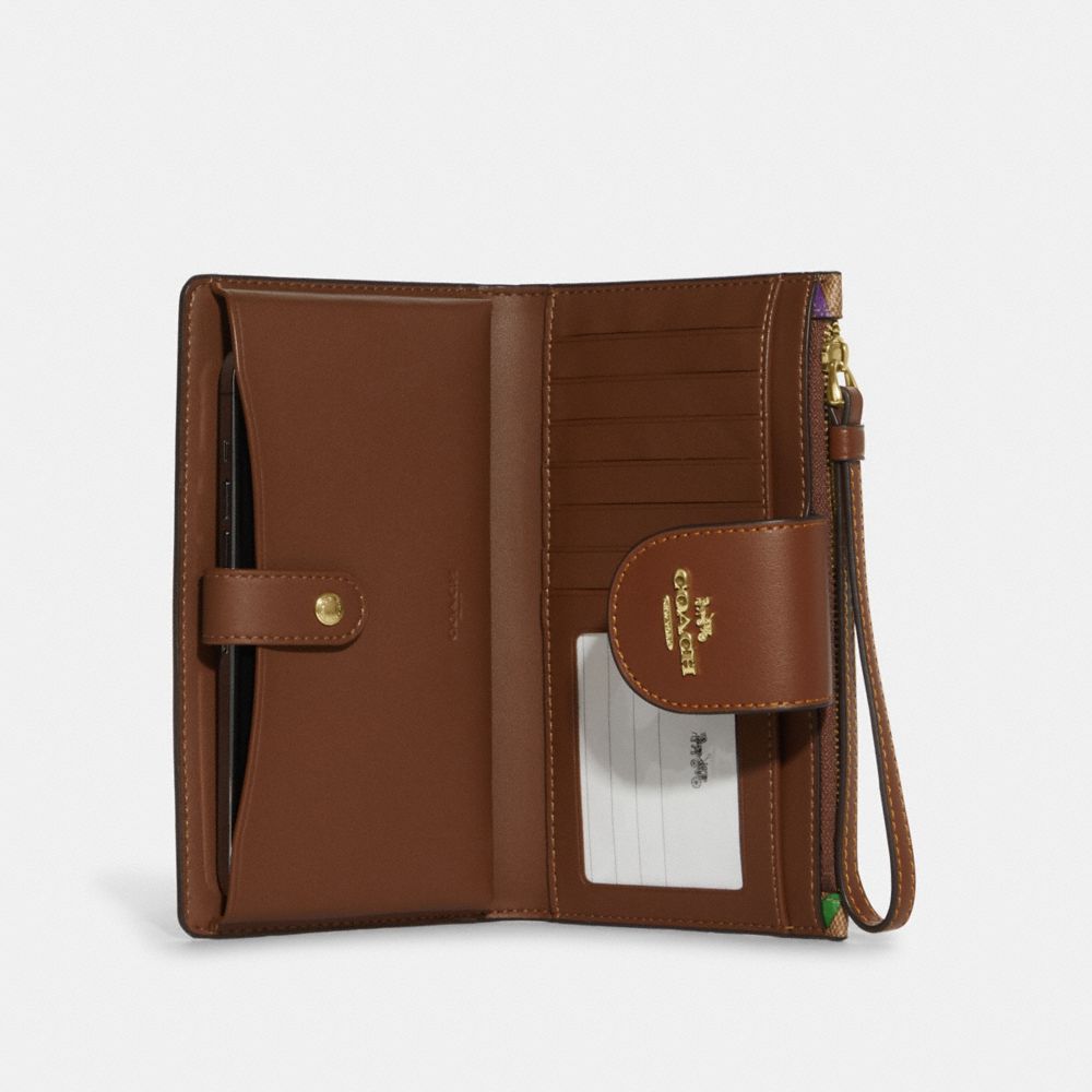 Coach Tech Wallet 2021 Ss, Brown