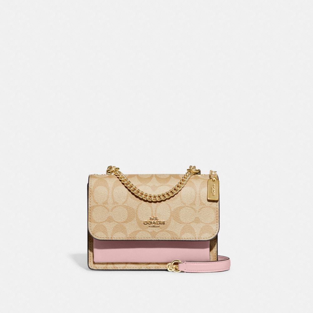 COACH Mini Klare Crossbody In Signature Canvas