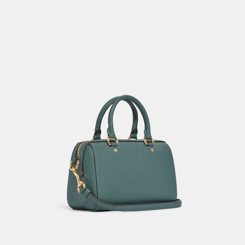 The cutesttt mini leather bag 😍 Mini rowan fits everything