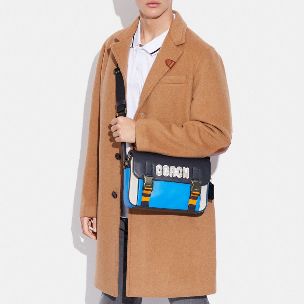 COACH® | Track Crossbody Bag In Colorblock With Coach