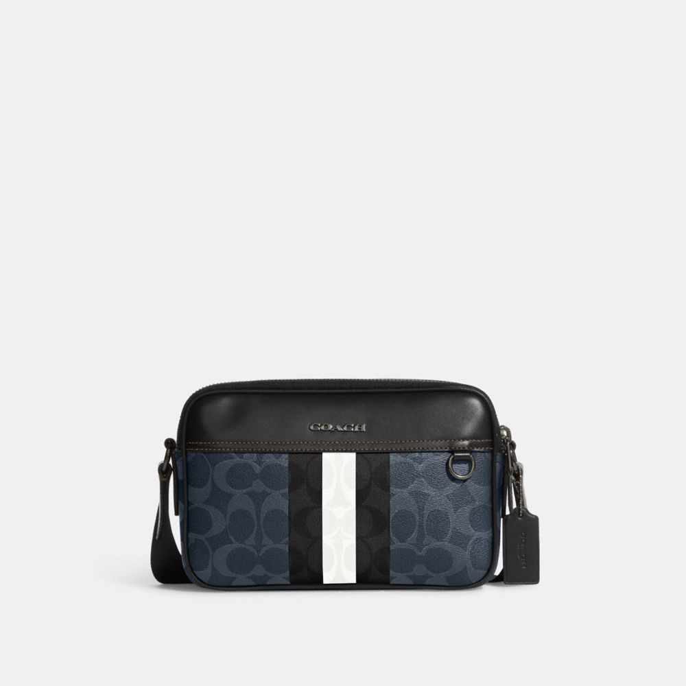 COACH OUTLET® | Graham Crossbody In Blocked Signature Canvas With ...