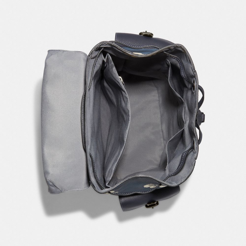 Hudson Backpack With Aloha Floral Print