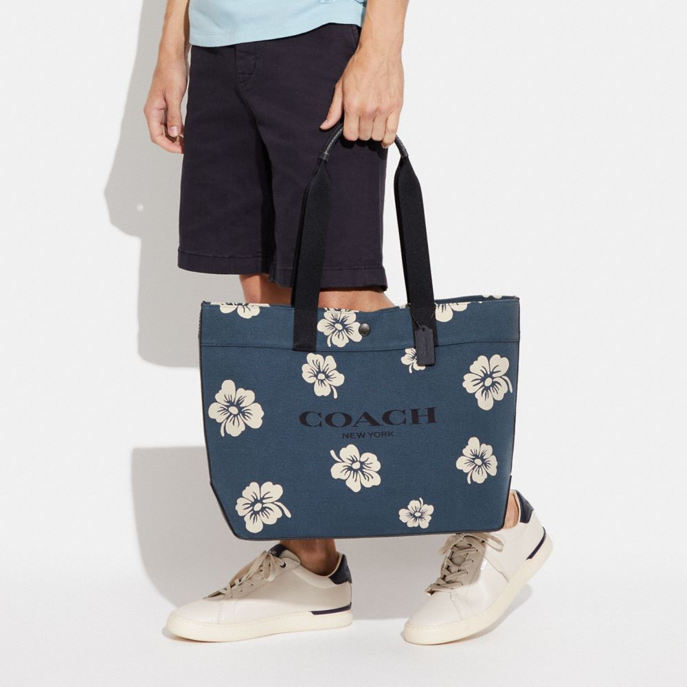 Tote Bag 38 With Aloha Floral Print