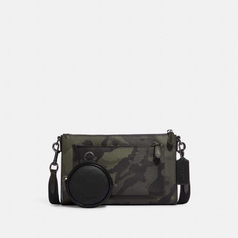 Camo coach crossbody sale