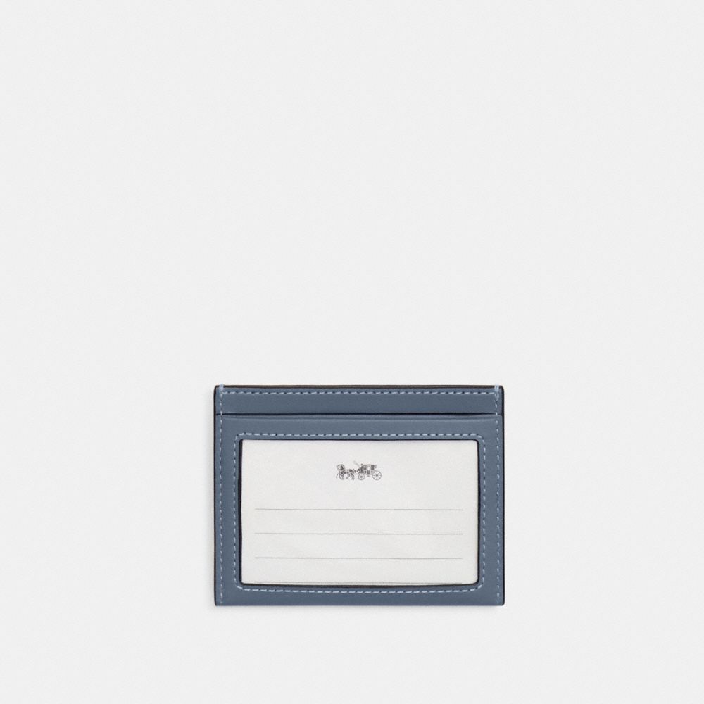 COACH®,Slim Id Card Case,,Back View