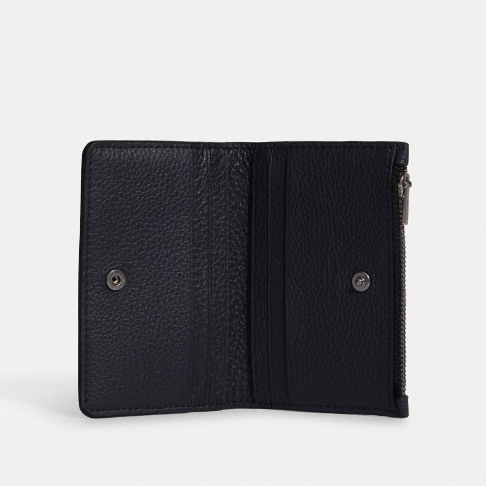 Slim Bifold Card Wallet With Car Print