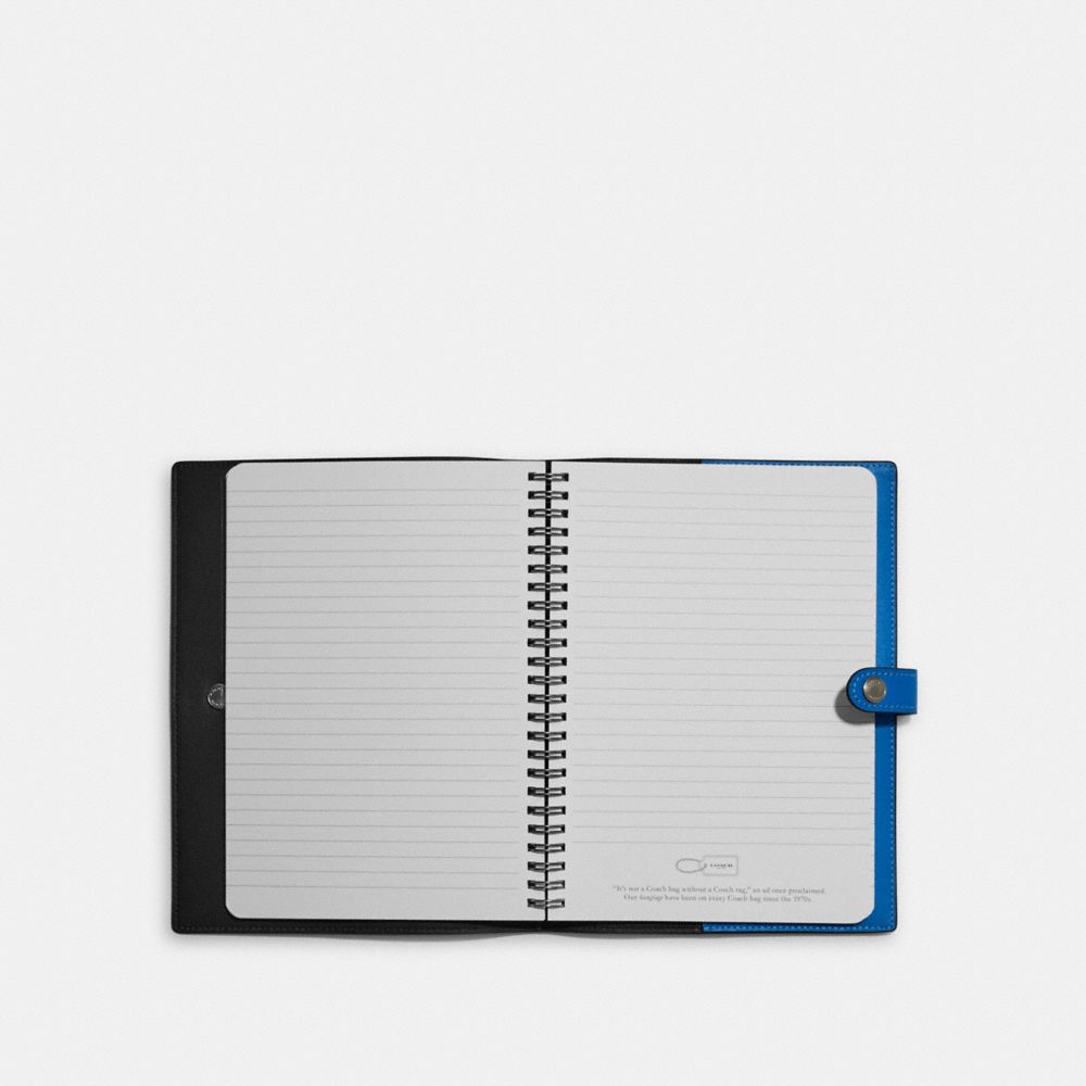 Notebook In Colorblock Signature Canvas