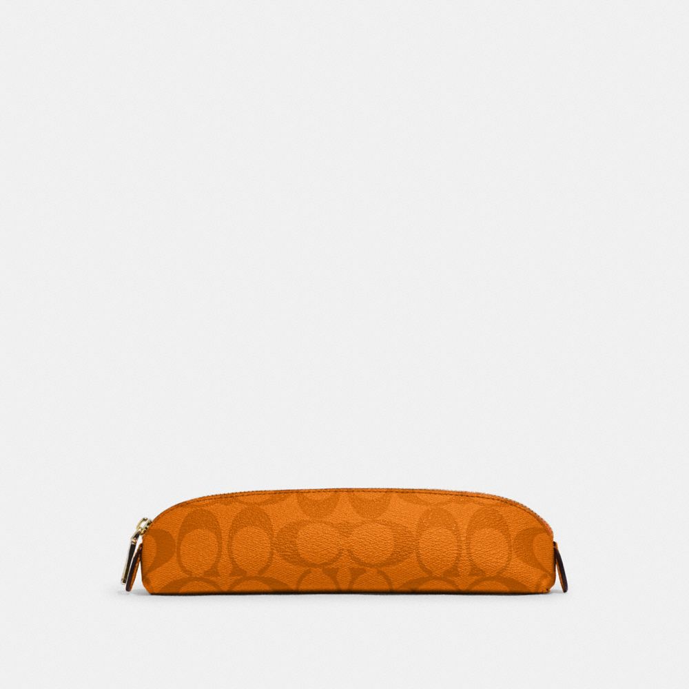 COACH OUTLET Pencil Case In Colorblock Signature Canvas