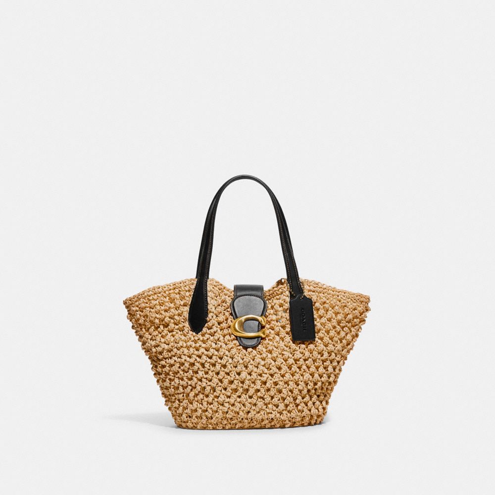 The Mini Inside-Out Jacquard Small Tote Bag